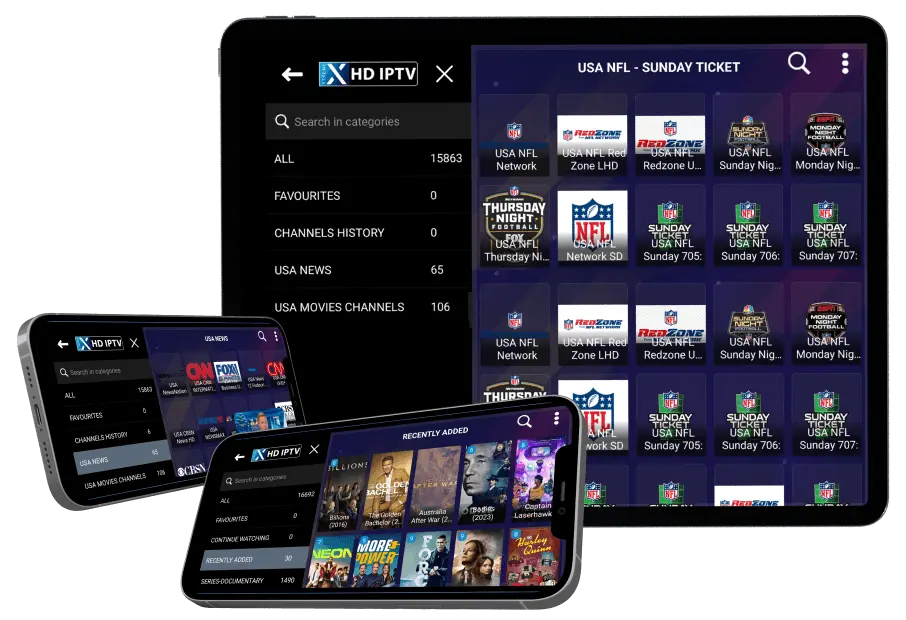 Xtreme HD IPTV on Multiple Devices Cover Photo